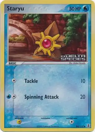 Staryu 84/113 EX Delta Species