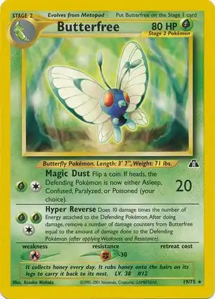 Butterfree 19/75 Neo Discovery