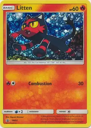 Litten SM02 Sun & Moon Promos