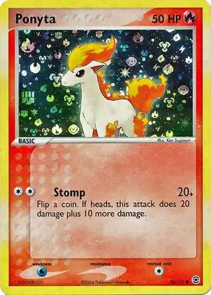 Ponyta 76/112 EX FireRed & LeafGreen