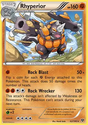 Rhyperior 62/146 XY