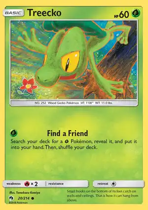Treecko 20/214 Lost Thunder