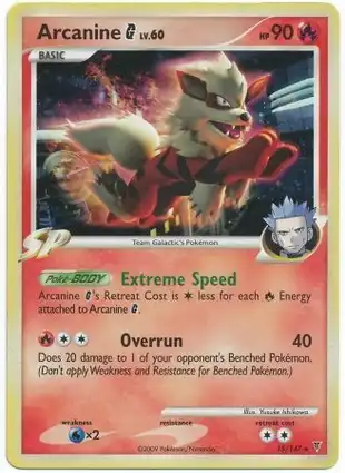 Arcanine G 15/147 Supreme Victors