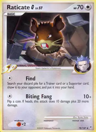 Raticate G 78/147 Supreme Victors