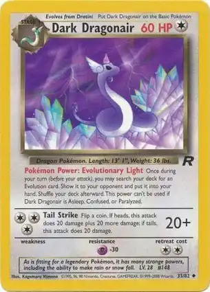 Dark Dragonair 33/82 Team Rocket