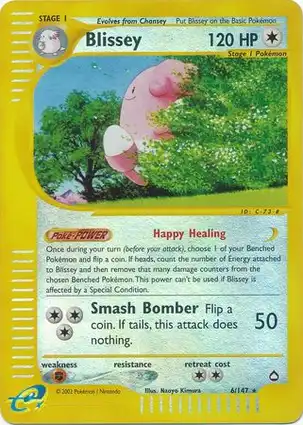 Blissey 6/147 Aquapolis