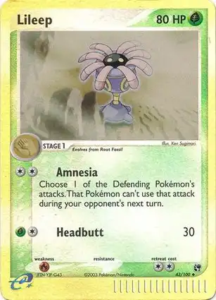 Lileep 43/100 EX Sandstorm