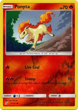 Ponyta 17/181 Team Up