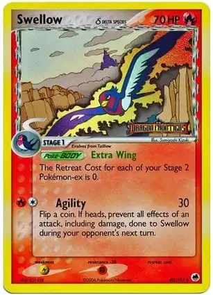 Swellow 40/101 EX Dragon Frontiers