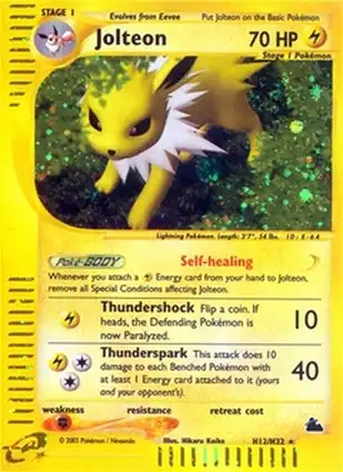 Jolteon H12/H32 Skyridge