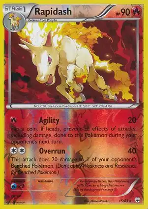 Rapidash 15/83 Generations