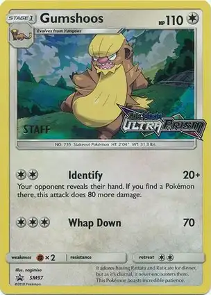 Gumshoos SM97 Sun & Moon Promos