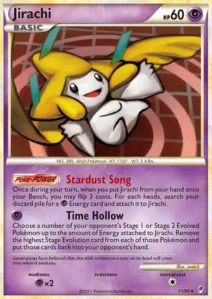 Jirachi 11/95 Call of Legends