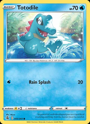 Totodile 055/264 Fusion Strike