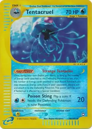 Tentacruel 38/147 Aquapolis