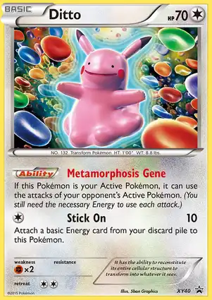 Ditto XY40 XY Promos