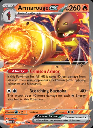 Armarouge ex 027/182 Paradox Rift