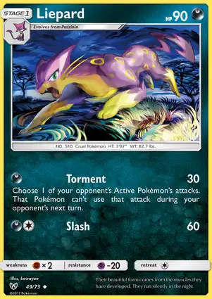Liepard 49/73 Shining Legends
