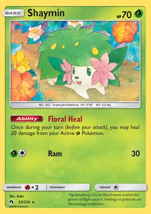 Shaymin 33/214 Lost Thunder