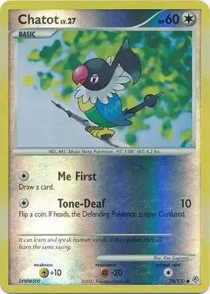 Chatot 74/130 Diamond & Pearl