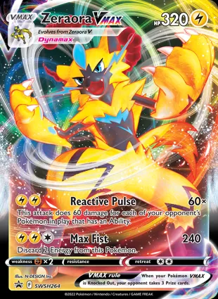 Zeraora VMAX SWSH264 Sword & Shield Promos
