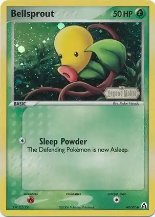 Bellsprout 49/92 EX Legend Maker