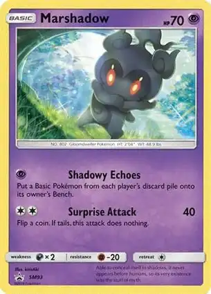 Marshadow SM93 Sun & Moon Promos