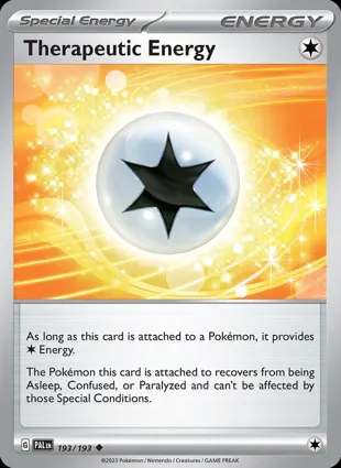 Therapeutic Energy 193/193 Paldea Evolved