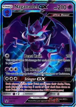 Naganadel GX SM125 Sun & Moon Promos