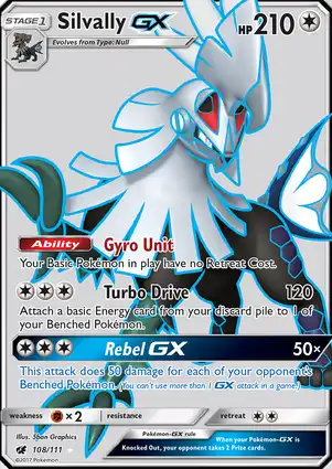 Silvally-GX 108/111 Crimson Invasion