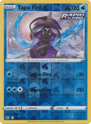 Tapu Fini 040/198 Chilling Reign