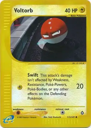 Voltorb 115/147 Aquapolis