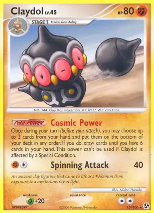 Claydol 15/106 Great Encounters