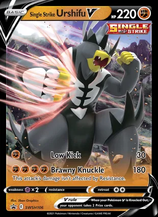 Single Strike Urshifu V SWSH106 Sword & Shield Promos