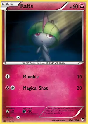 Ralts 100/162 BREAKthrough