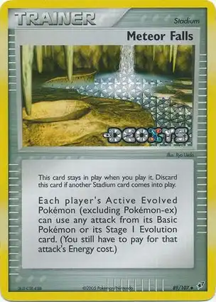 Meteor Falls 89/107 EX Deoxys