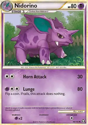 Nidorino 46/102 Triumphant