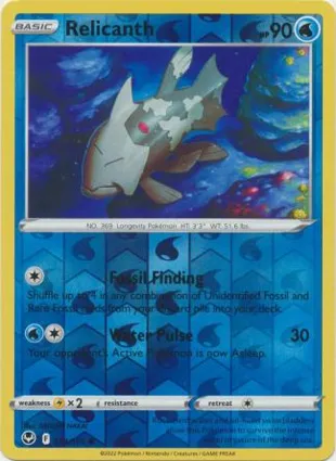 Relicanth 044/195 Silver Tempest