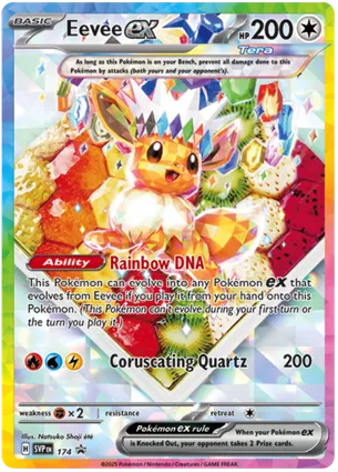 Eevee ex 174 Scarlet & Violet Promos