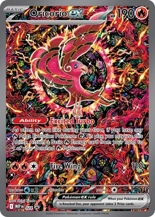 Oricorio ex 024 Mega Evolution Promos