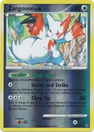 Zangoose 66/127 Platinum