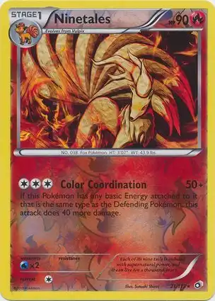 Ninetales 21/113 Legendary Treasures