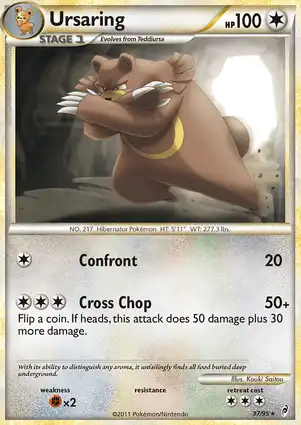 Ursaring 37/95 Call of Legends