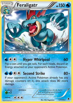 Feraligatr 17/119 Phantom Forces