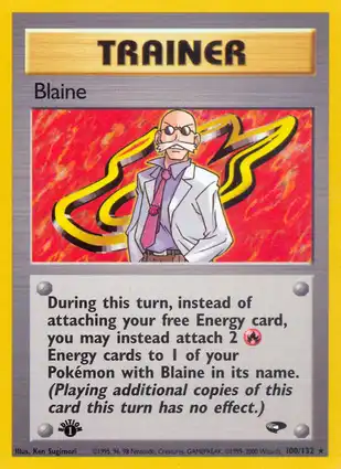 Blaine 100/132 Gym Challenge 1st Edition