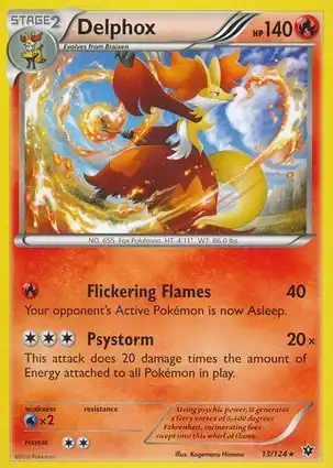 Delphox 13/124 Fates Collide