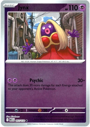 Jynx 057/132 Mega Evolution