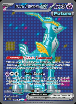 Iron Crown ex 191/162 Temporal Forces