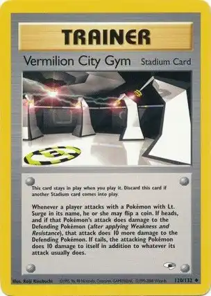 Vermilion City Gym 120/132 Gym Heroes