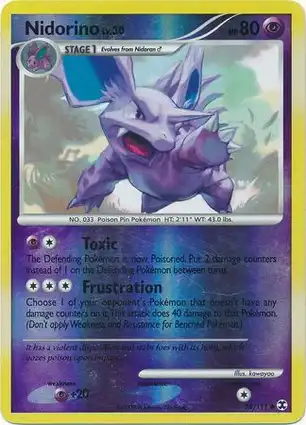 Nidorino 74/111 Rising Rivals